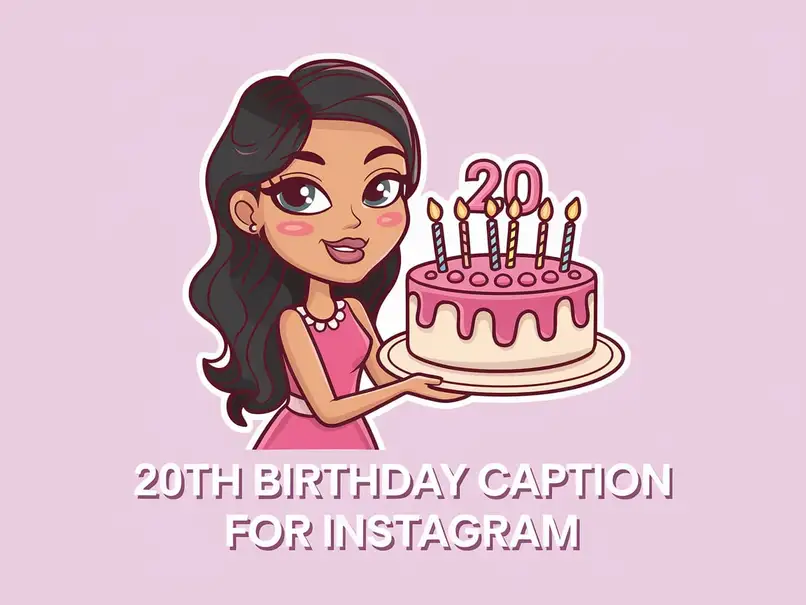20th Birthday Caption for Instagram