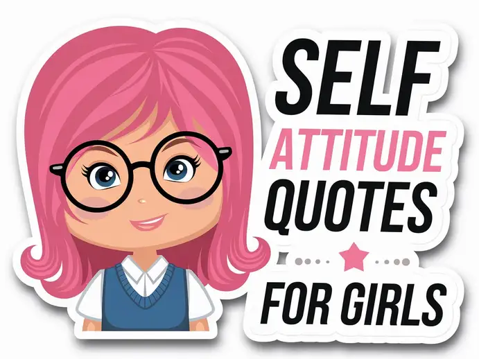 Self Attitude Quotes for Girls