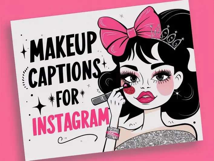 Makeup Captions for Instagram