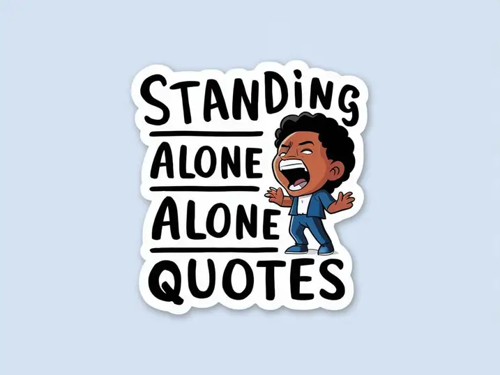 Standing Alone Quotes